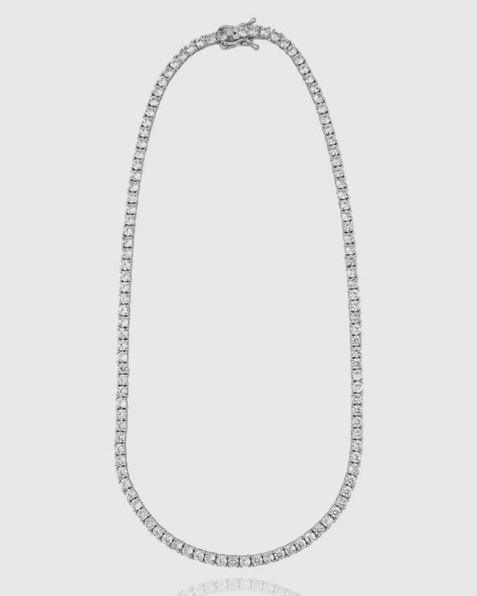 I Can’t Believe They Aren’t Real Diamonds Tennis Necklace