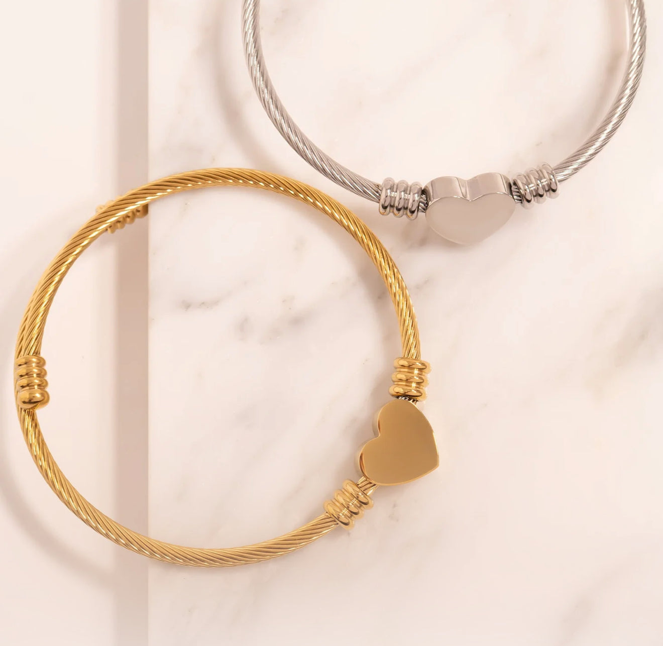 Heart Cuff Bracelet