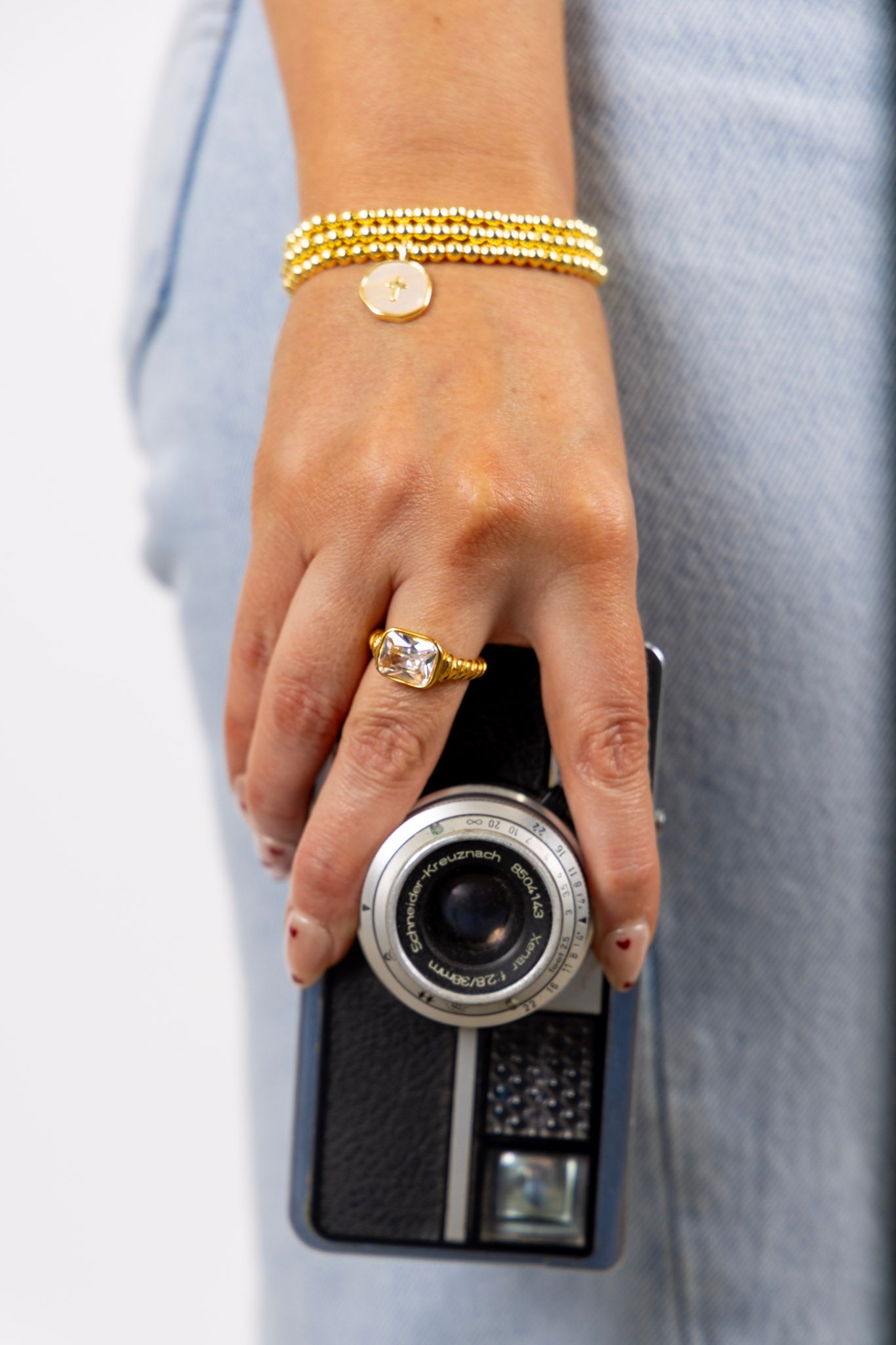 Golden Bracelet Stack