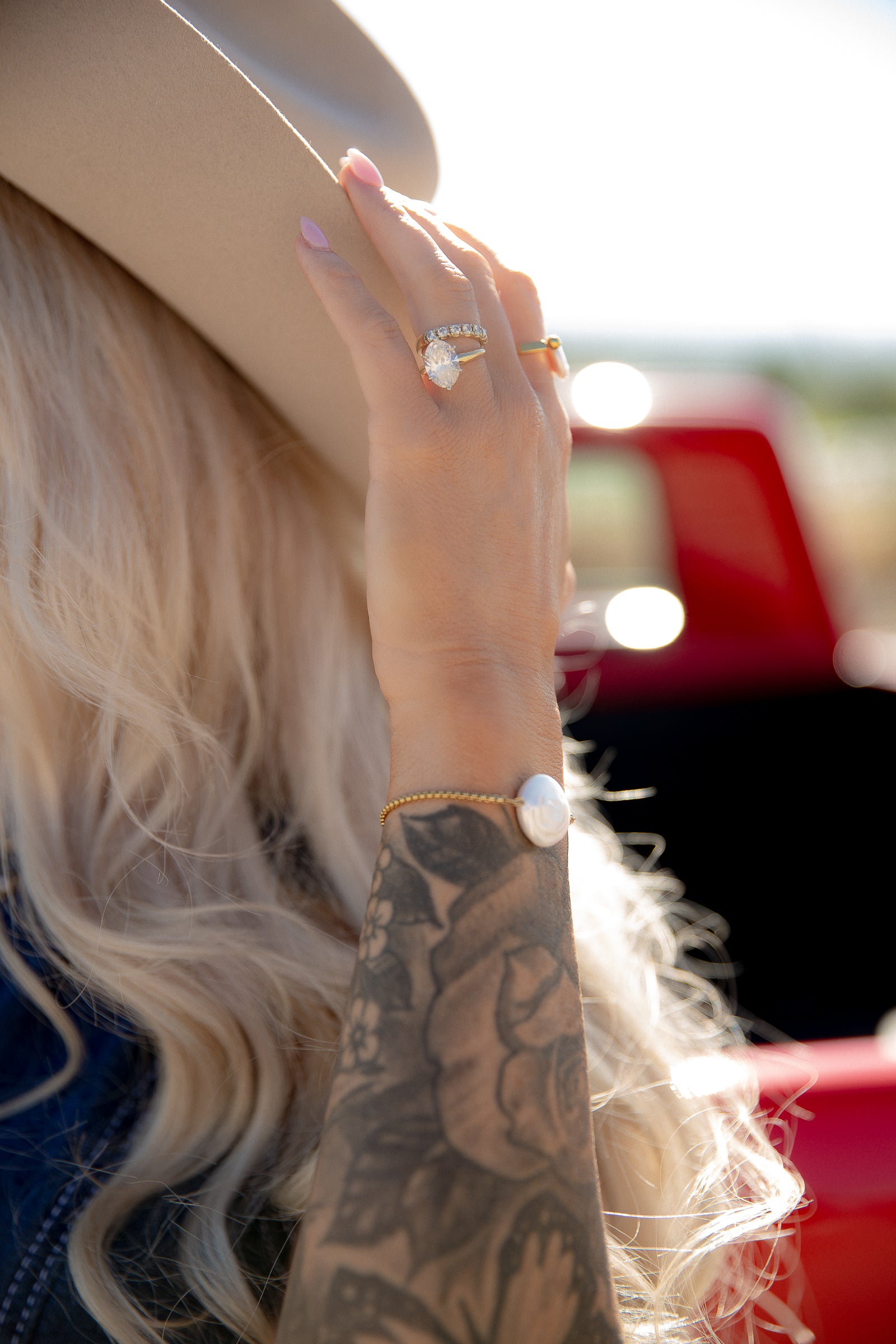 Pearl Spinner Ring