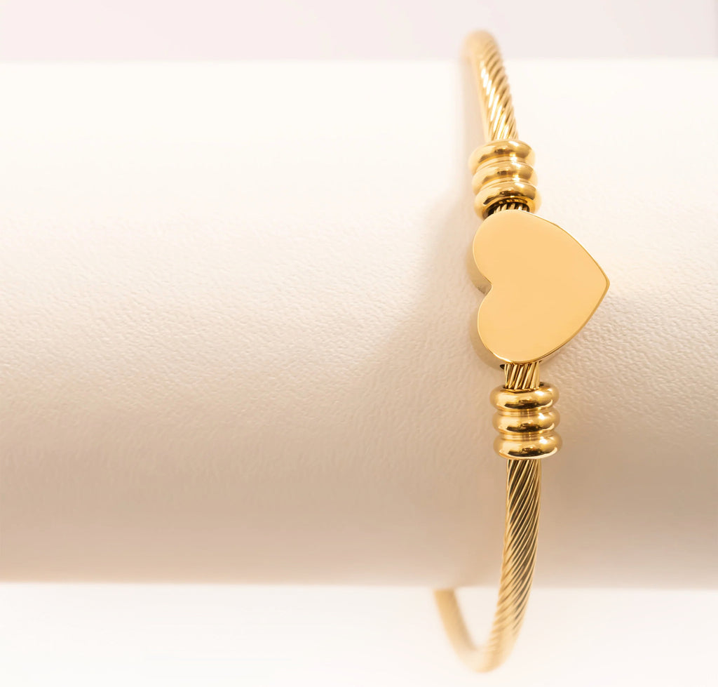 Heart Cuff Bracelet