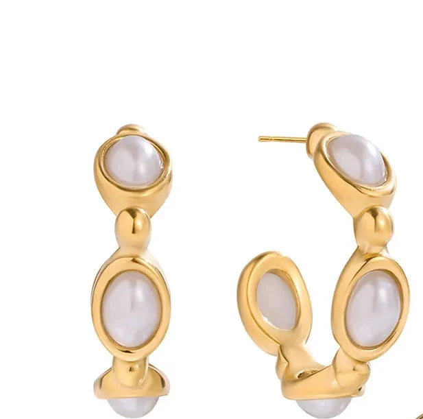 Pearl C Hoop