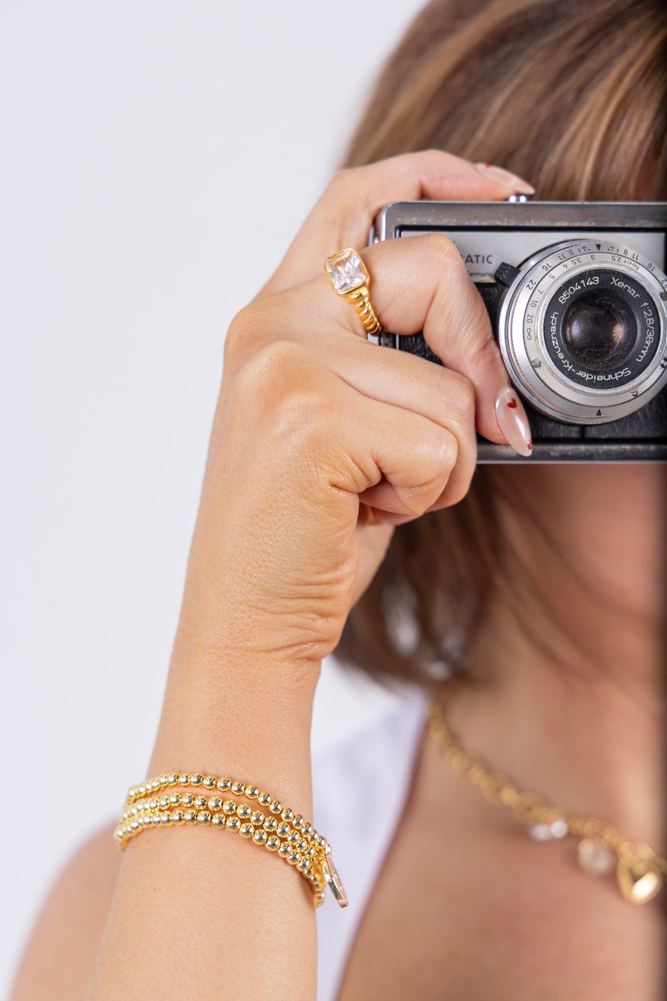 Golden Bracelet Stack