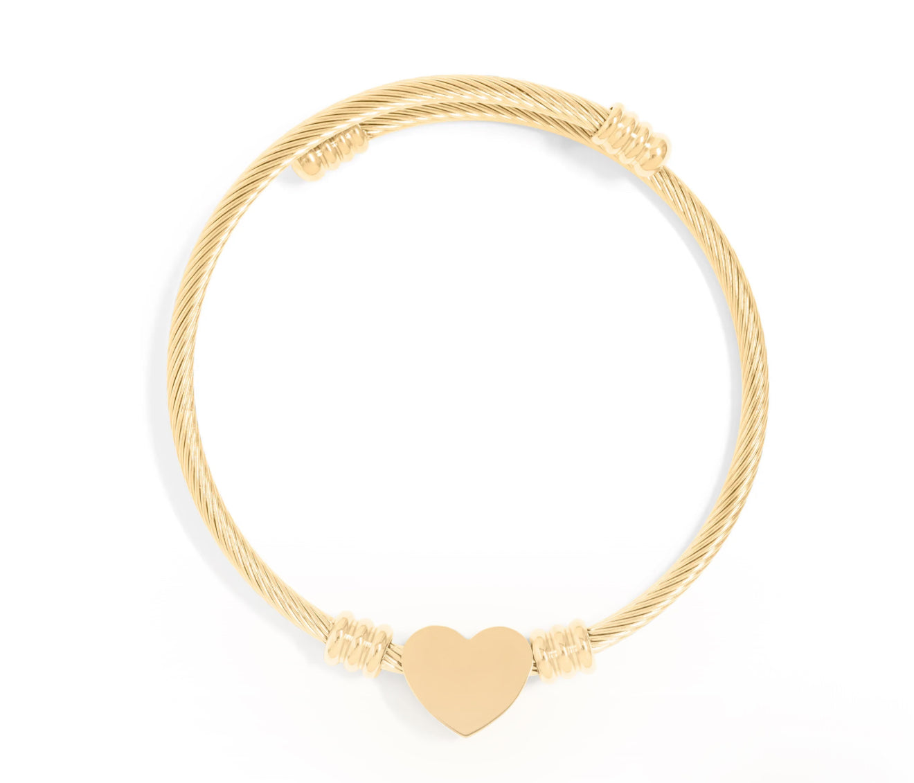 Heart Cuff Bracelet