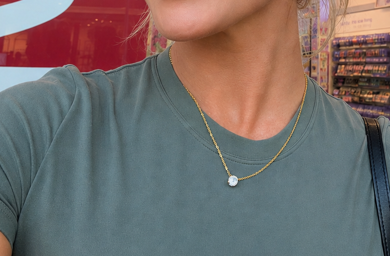 Signature Solitaire Necklace