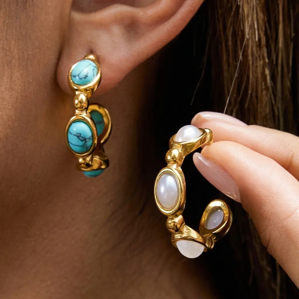 Pearl C Hoop