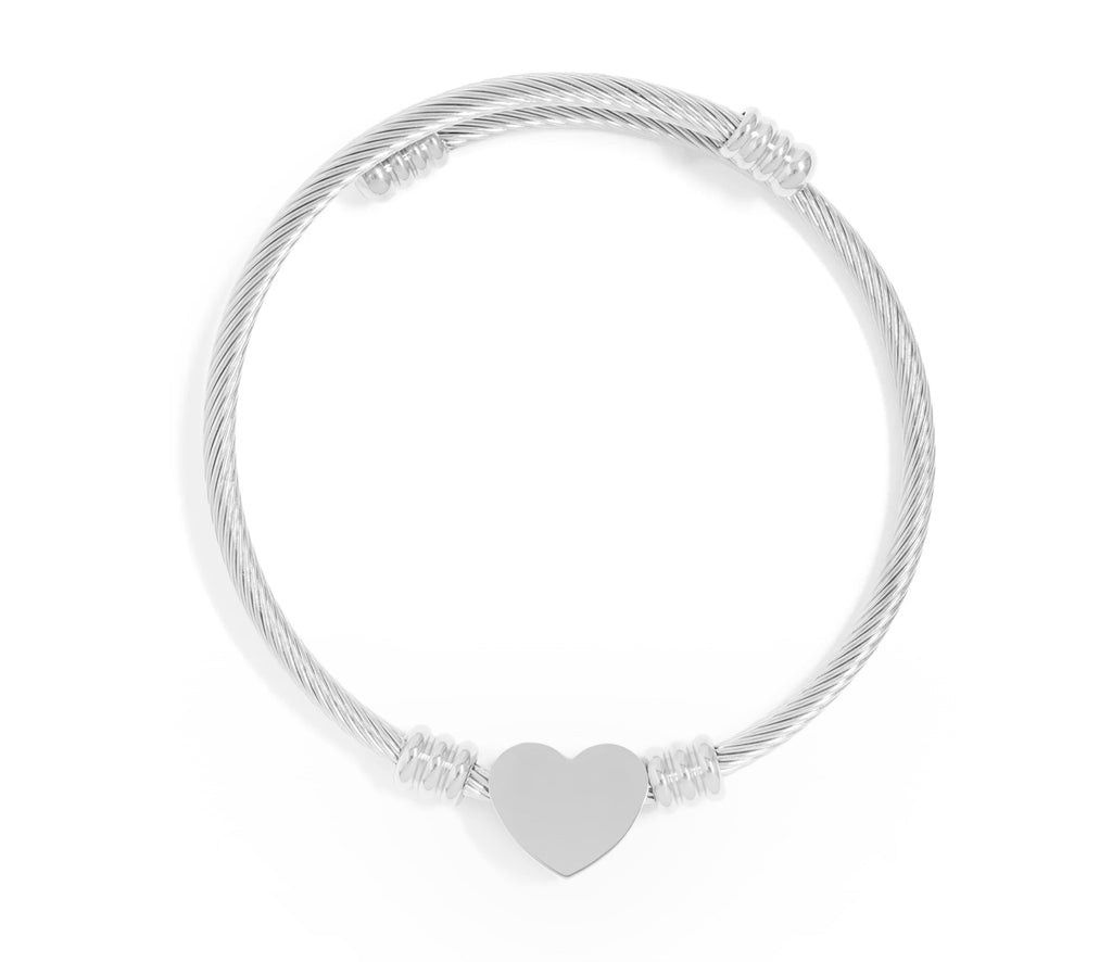 Heart Cuff Bracelet