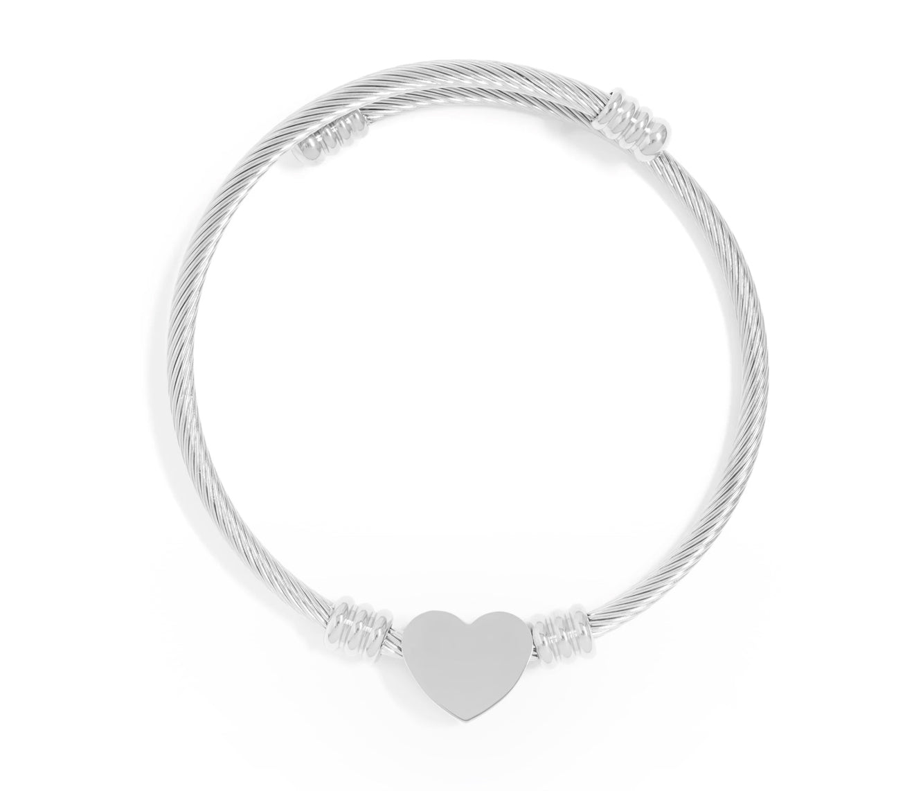 Heart Cuff Bracelet
