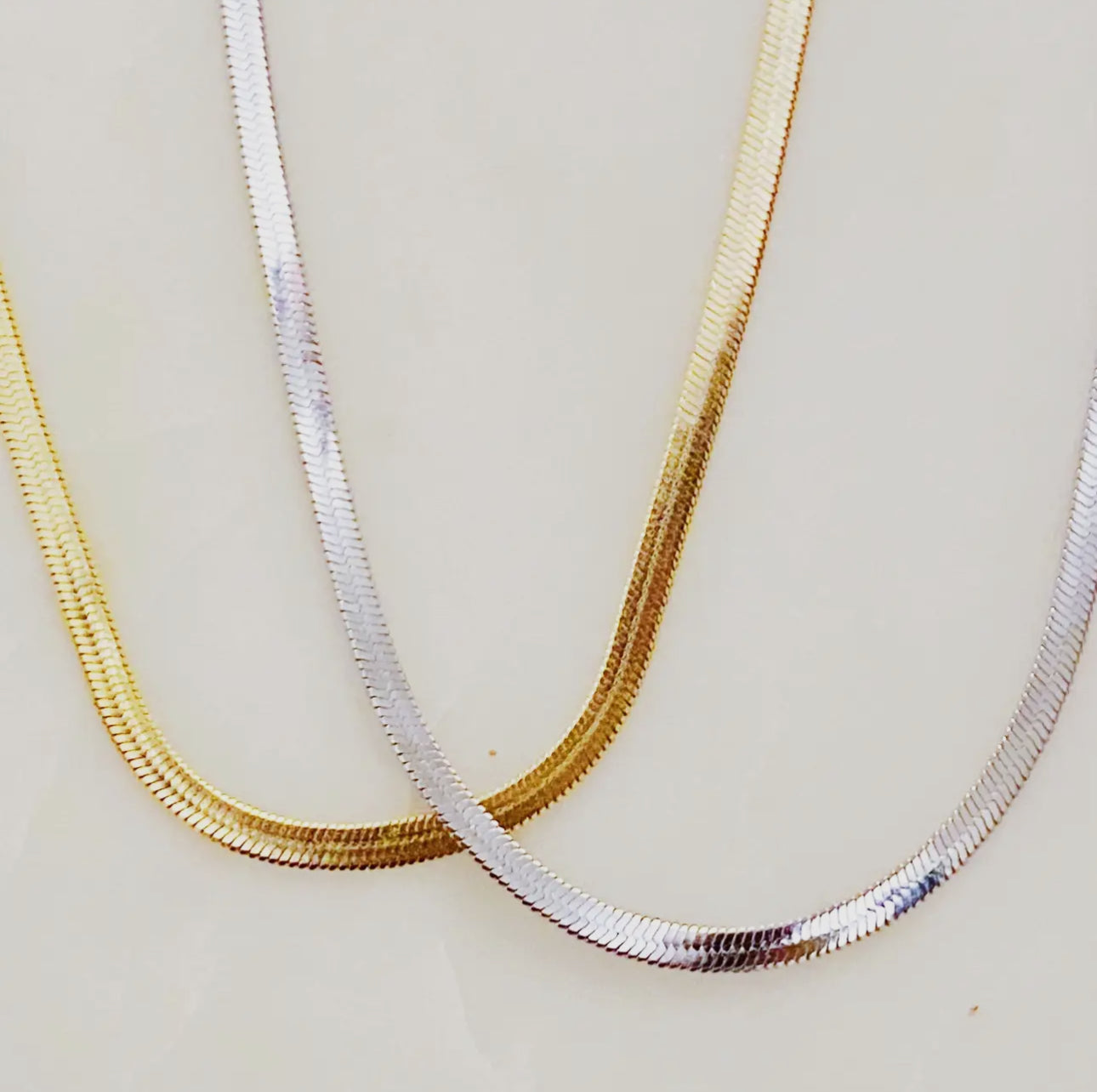 Herringbone Chain Necklace