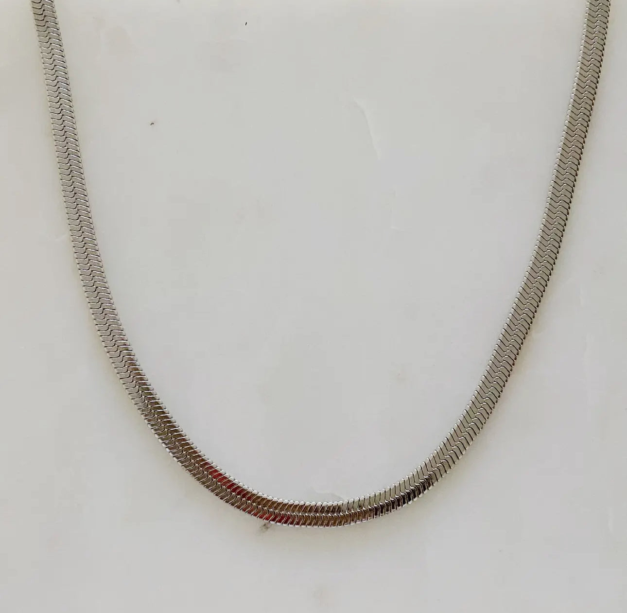 Herringbone Chain Necklace