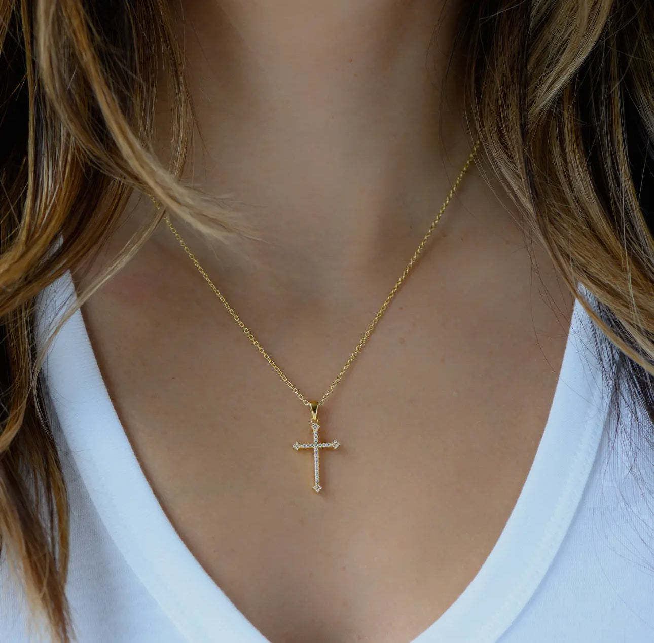 Cross Pendant Necklace