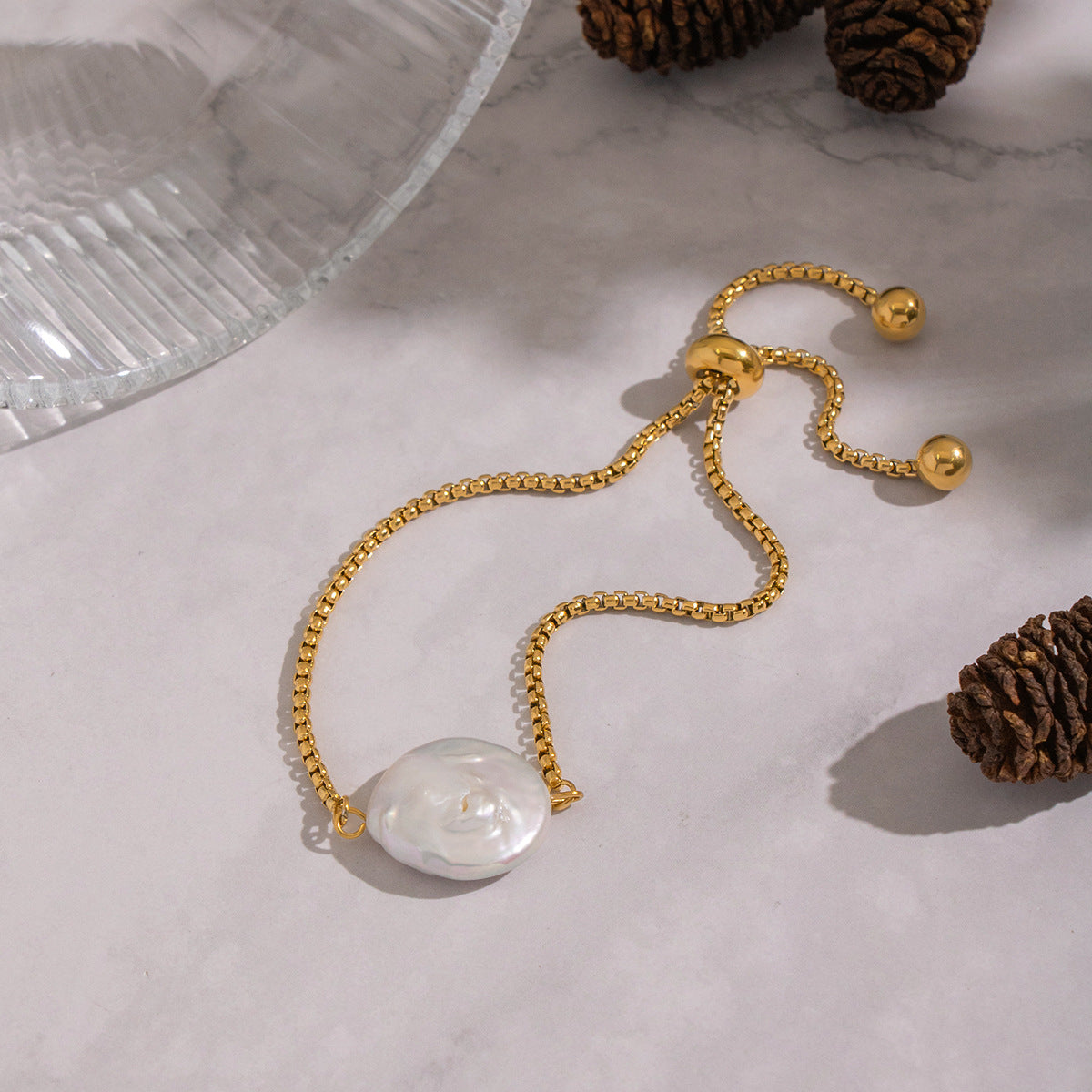 Baroque Pearl Bracelet