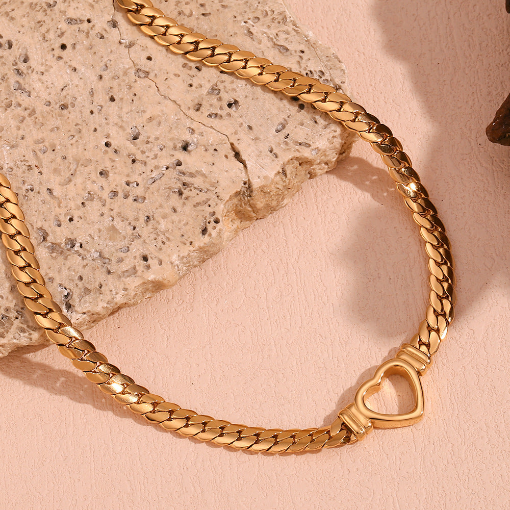 Open Heart Necklace