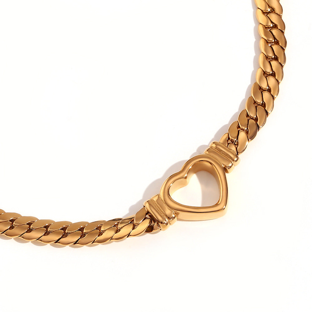 Open Heart Necklace