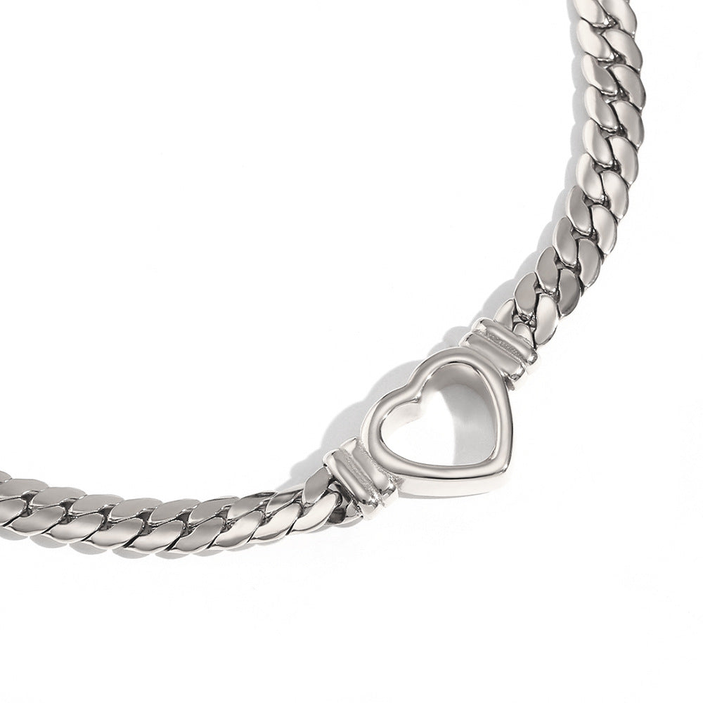 Open Heart Necklace