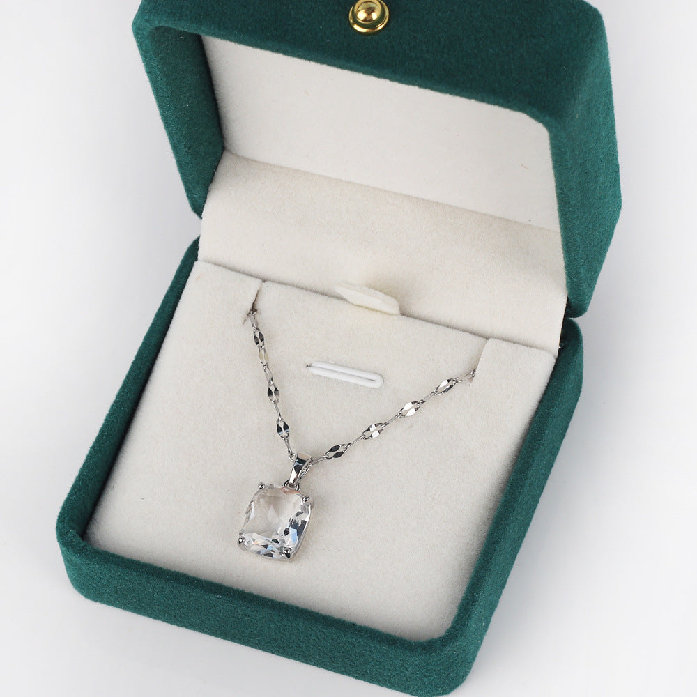 Crystal Pendant Necklace