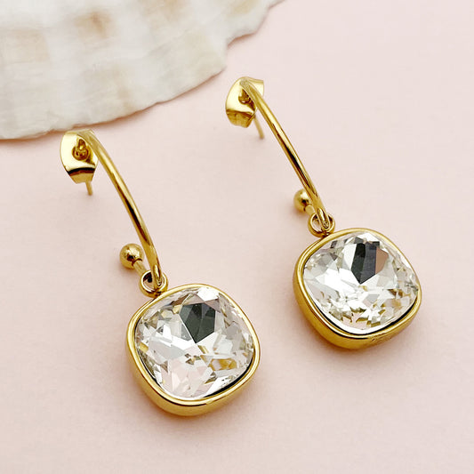 Crystal Drop Earrings