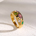 Confetti Dome Ring