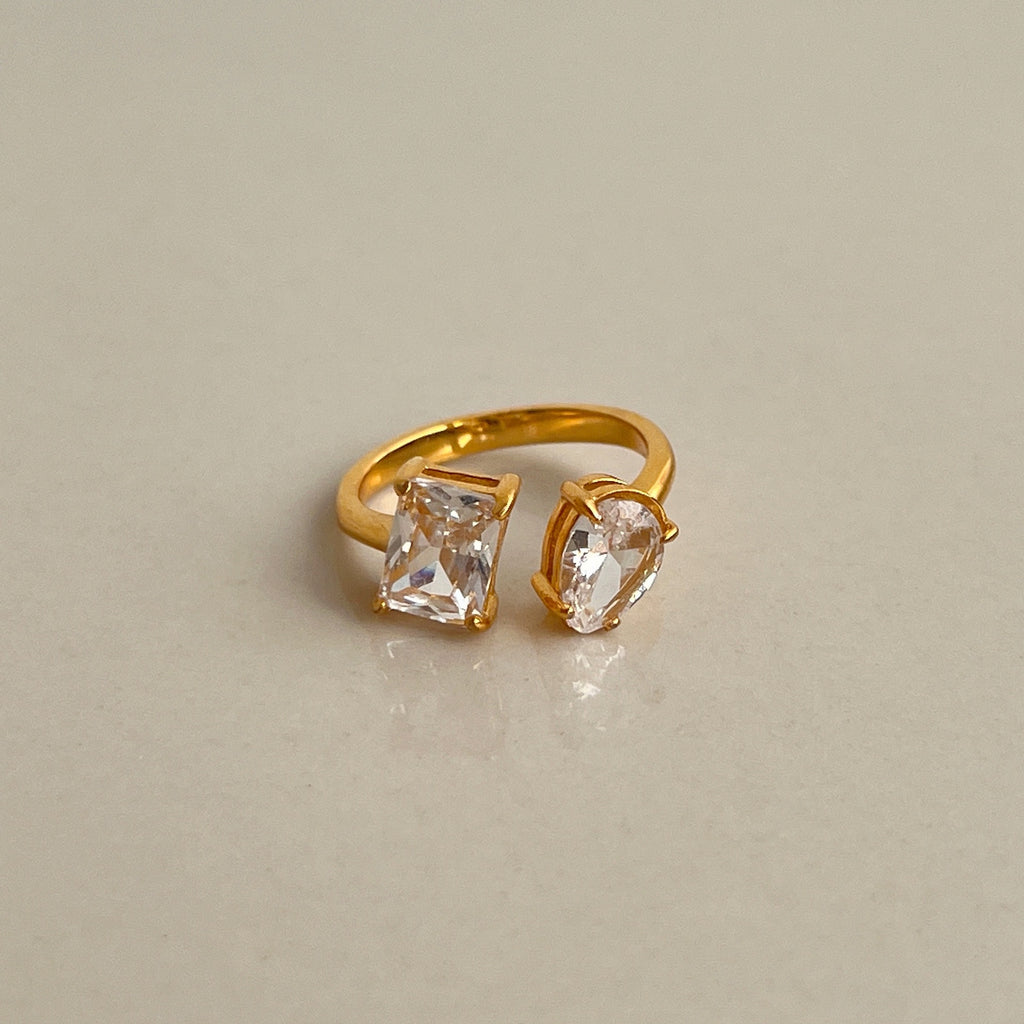 Dual Muse Open Ring