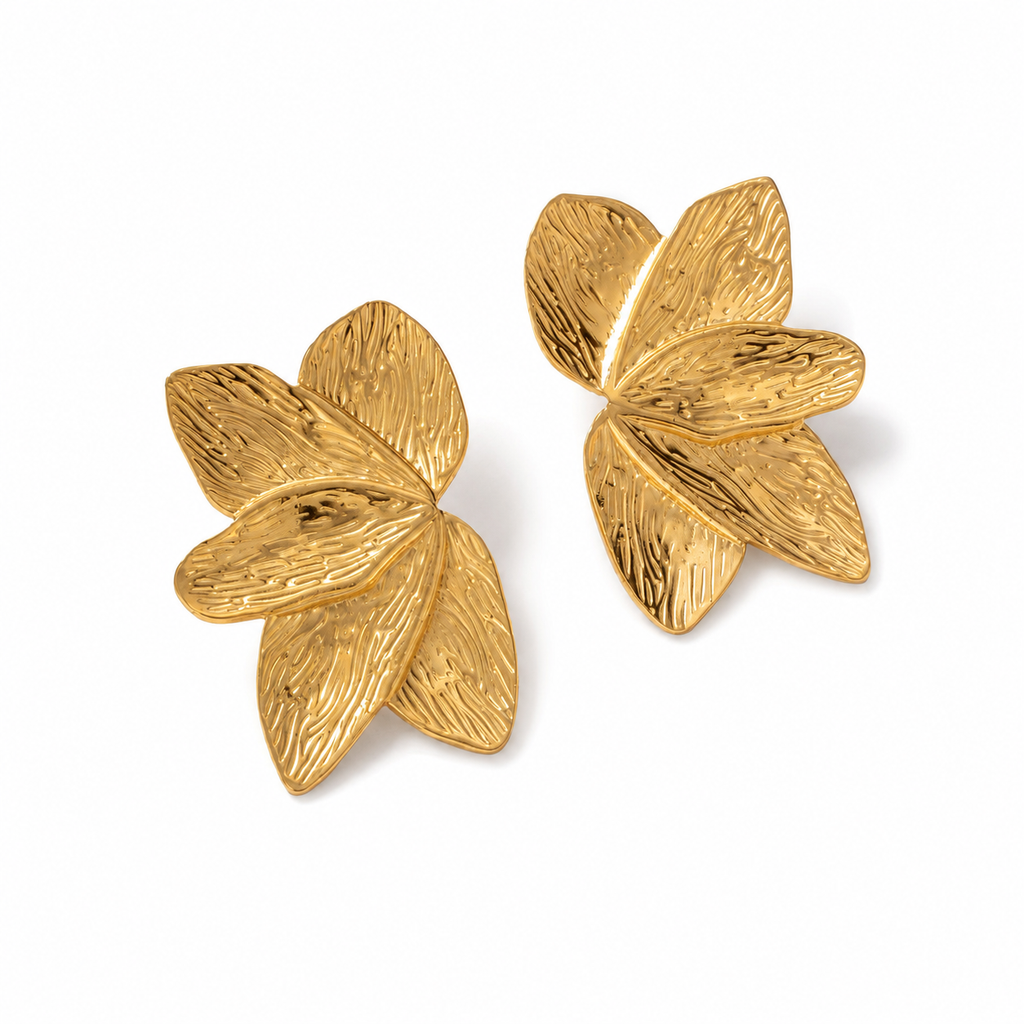 Plumeria Earrings