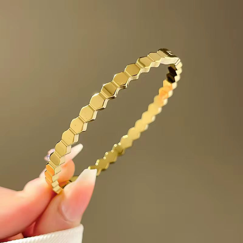 Hexagon Cuff