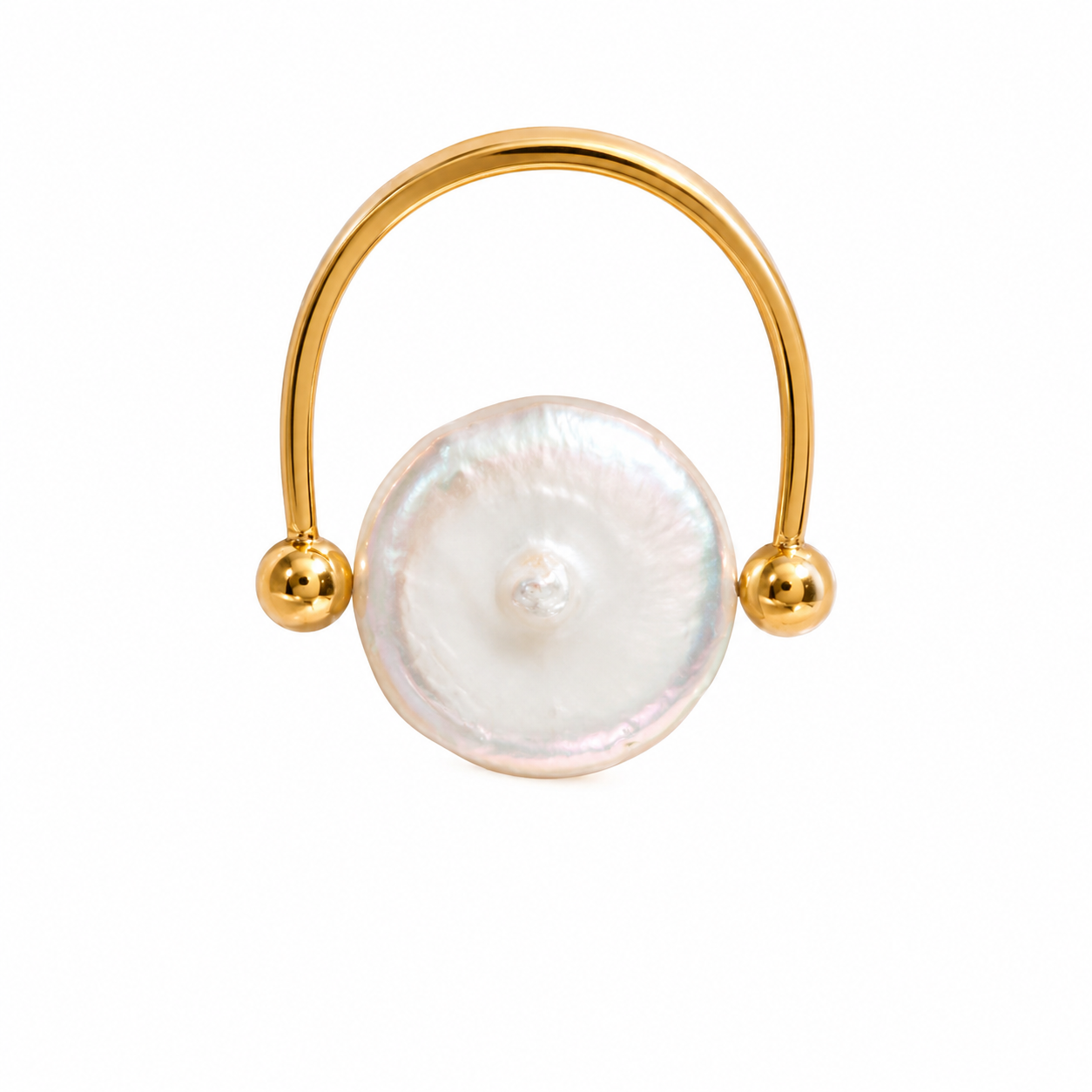 Pearl Spinner Ring