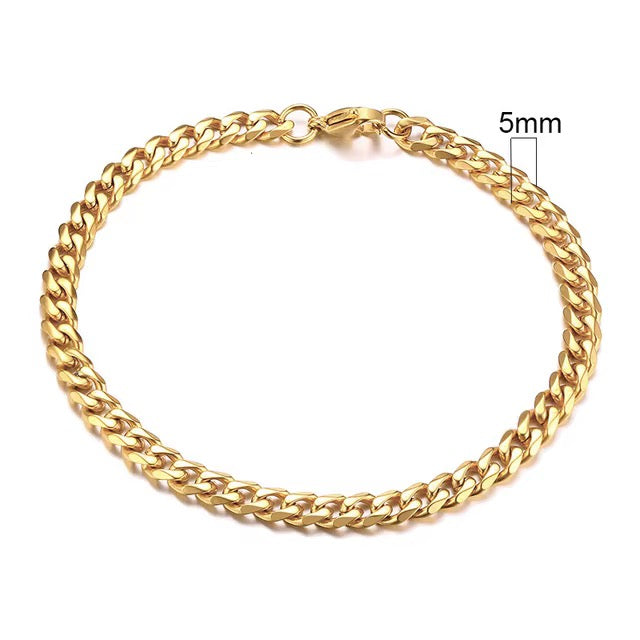 5mm Cuban Bracelet